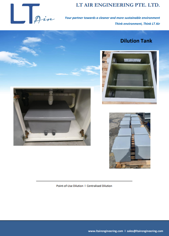 DILUTION TANK CATALOGUE