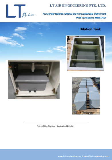 DILUTION TANK CATALOGUE